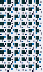 Fototapeta premium Abstract mix geometrical pattern with color backgound