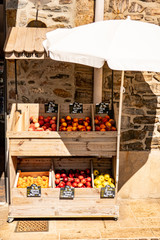 Obraz premium fruit and vegetable stall