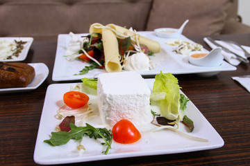 salad with feta cheese