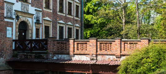 Most zamkowy w Wojnowicach nad fosą © RITHOR