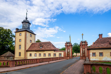 Fototapeta na wymiar Kloster Corvey, Hoexter, Deutschland 