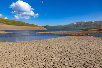 Spandaryan Reservoir in Armenia
