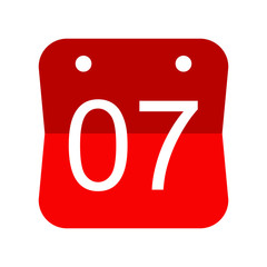 07 Event date icon, Calendar date icon