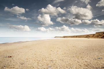 Happisburgh sandy beach