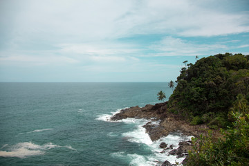 Fototapeta na wymiar Brazilian northeastern coast