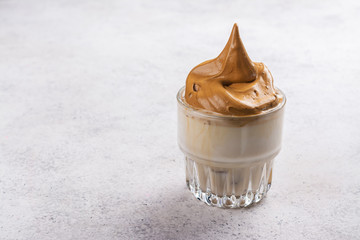 Dalgona korean coffee