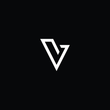  Professional Innovative Initial BV logo and VB logo. Letter BV VB Minimal elegant Monogram. Premium Business Artistic Alphabet symbol and sign