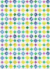 Abstract mix geometrical pattern with color backgound