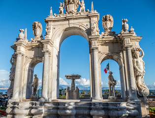 Fototapeta premium Fountain of Giants in Naples