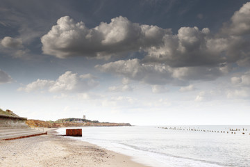 Happisburgh sandy beach