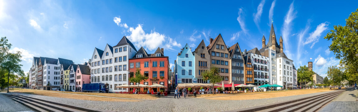 Uferpromenade, K&ouml;ln, Deutschland 
