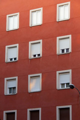 Obraz premium facade of a building window pattern