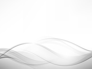 Abstract grey wave modern background futuristic cool layout. Vector illustration