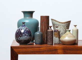 A collection of midcentury Scandinavian ceramics