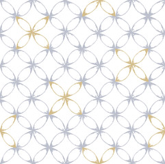 Fototapeta premium Abstract mix geometrical pattern with color backgound