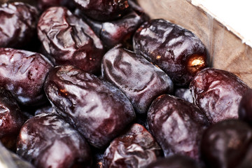 Dates close up. Can be used as background.