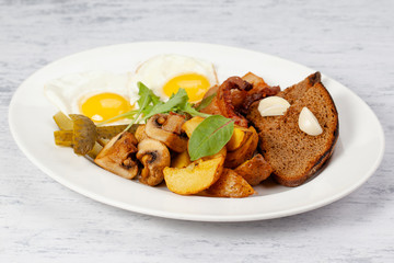 Village breakfast