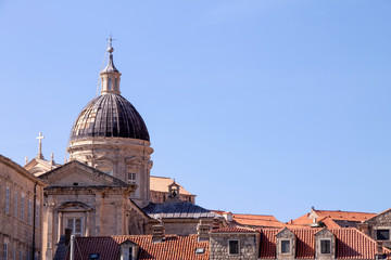 Fototapeta na wymiar Detail in old town Dubrovnik , Croatia