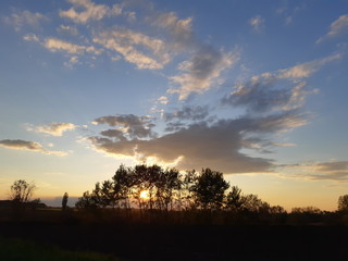 Zachód Słońca Dolny Śląsk