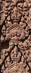 Fototapeta na wymiar Dragon budista And Kor Camboya