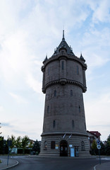 Fototapeta premium Water tower from Drobeta Turnu Severin, Romania.