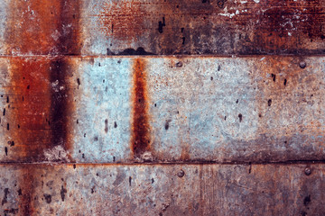 Corroded metal surface texture as background