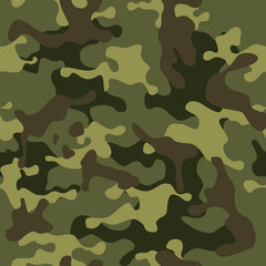Seamless camouflage pattern.NATO.Army background. Modern print on fabric on clothing.Vector
