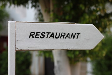 a restaurant