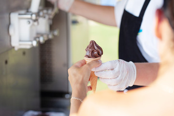 small business making ice cream and giving joy to people