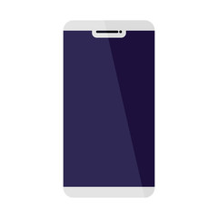 mobile phone, smartphone device on white background vector illustration designs