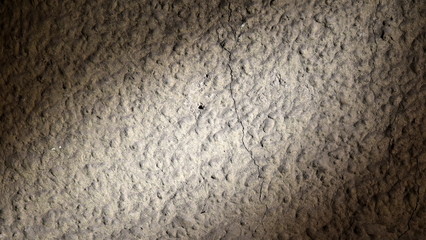 Gray granular wall with shadow for background with text.