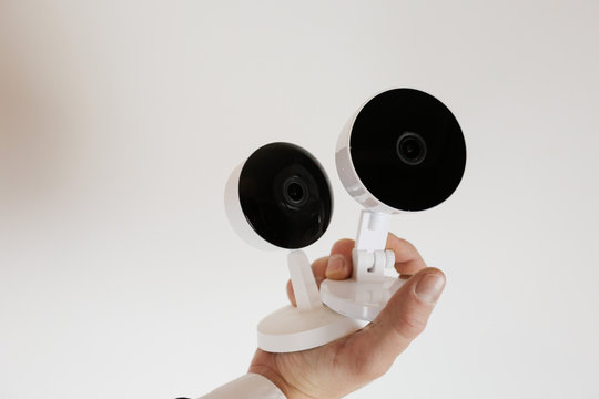 CCTV camera for home security. Videcam, smart home technology