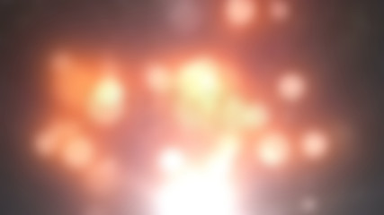 Abstract blurred bulbs lights background