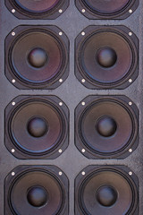 Audio columns are a system of several pieces,audio systems