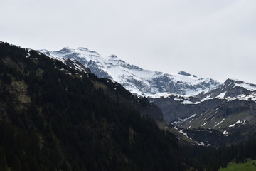 Fototapeta na wymiar Klausenpass in der Schweiz Berglandschaft 8.5.2020