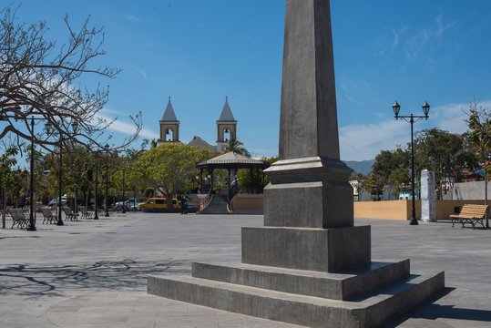 Mijares Square, San Jose Del Cabo, Los Cabos / Mexico Mar 2019
Main Square of the Town where the Kiosk and the Jesuit Church remains