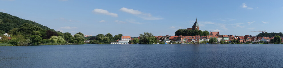 Fototapeta na wymiar Panorama von Mölln