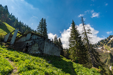 Mountain tour in the Allgau Alps
