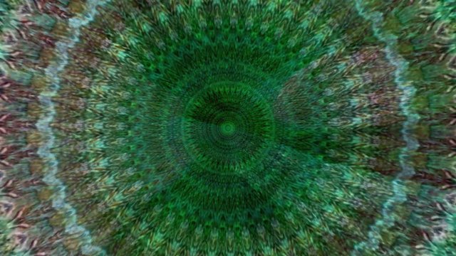 Beautiful Original Art therapy moving Mandala. Seamless loop psychotherapy. Geometric patterns to find or restore a sense of healthy mental balance. For yoga specialist, astrology, art therapist.