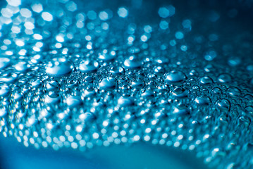 Naklejka na ściany i meble Colored soap and water bubbles. Abstract background.