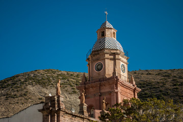 Naklejka premium Parish church containing a reputedly miraculous image of St. Francis Thousands of pilgrims visit the Parish of Immaculate Conception the week around the feast day of St. Francis of Assisi on October 4