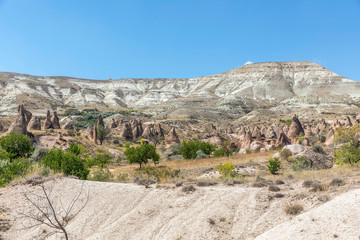 Rock formations Devrent valley, Cappadocia, Nevsehir, Turkey.