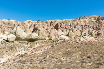 Rock formations Devrent valley, Cappadocia, Nevsehir, Turkey.