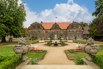 Baroque garden (Barocke Gärten) in Blankenburg, Germany