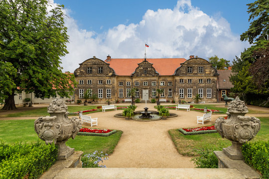 Baroque garden (Barocke G&auml;rten) in Blankenburg, Germany