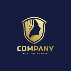 Premium Luxury Beauty feminine logo for company