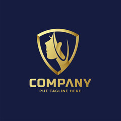 Premium Luxury Beauty feminine logo for company