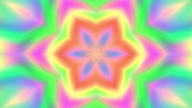 Beautiful Original Art therapy moving footage. Seamless loop psychotherapy. Geometric patterns to find or restore a sense of healthy mental balance. For yoga specialist, astrology, art therapist.