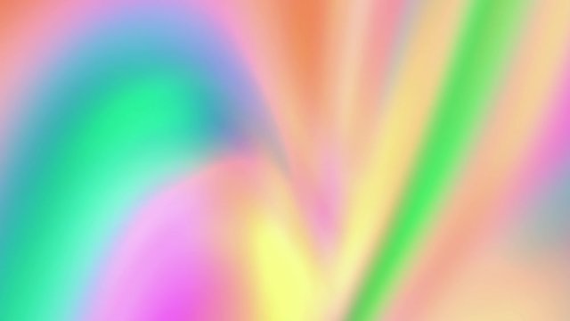 Abstract Blurred Animation Color Moving Seamless footage. Concept Multicolor Liquid Pattern. Trendy Original Colorful Fluid Abstraction Flow. Beautiful Gradient Texture.