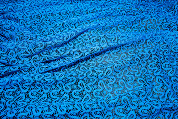 blue lace pattern picture backgroud